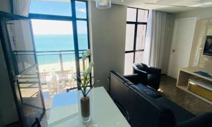 Flat com 2 quartos para alugar na Av Aboliçao, Meireles, Fortaleza