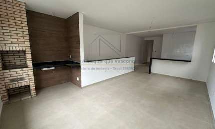 Sobposta Moderna em Santos  2 Suítes, Área Gourmet e Churrasqueira!