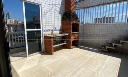 CASA TRIPLEX de 272m² à Venda com 4 suítes, com piscina e churraqueira, 3 vagas no Embaré, em Santos/SP