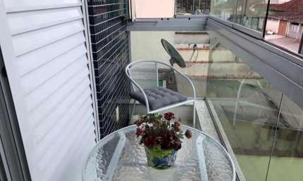 Casa 3 Quartos com Suíte e Churrasqueira em Voturuá, São Vicente/SP  2 Vagas