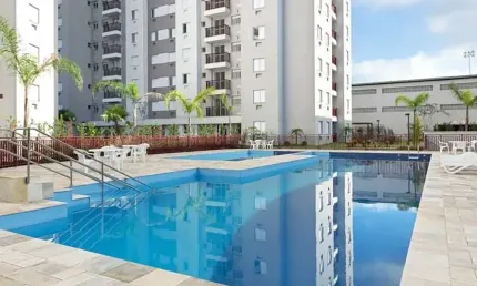 'Ótimo Apto no Castelo/Santos  2 Quartos, Varanda, Piscina, Academia e Pet Space! &amp;#128222;