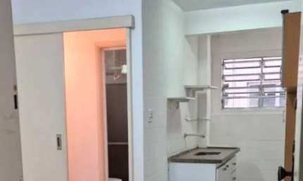 Locação Apto de 1 Quarto na Quadra da Praia, na Ponta da Praia, Santos - SP