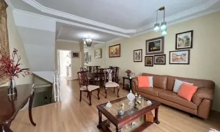 Monte kemel : sobrado em condomínio com 157 m² com 3 dormitórios, sendo 1 suíte, 2 vagas.