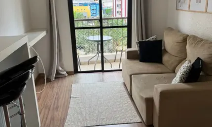 Apartamento mobiliado  com 1 quarto para venda ou aluguel, 35m² - vila andrade