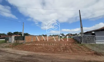 Terreno à venda na praia do ervino, são francisco do sul  por r$ 180.000