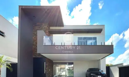 Casa com 3 quartos suítes à venda, 302 m² por r$ 2.970.000 - alphaville nova esplanada - votorantim/sp