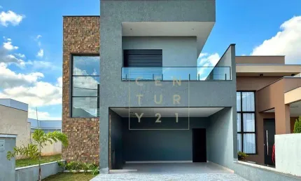 Casa com 3 quartos à venda, 188 m² por r$ 1.280.000 - condomínio villagio wanel - sorocaba/sp