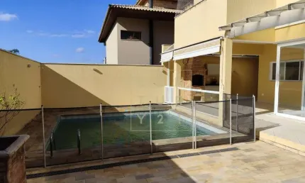 Casa com 3 dormitórios para alugar, 290 m² por r$ 8.340/mês - residencial villazul - sorocaba/sp
