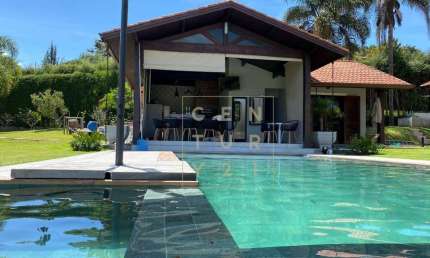 Casa com 5 dormitórios à venda, 367 m² por R$ 3.499.500,00 - Patrimônio do Carmo - São Roque/SP