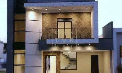 Casa com 3 quartos à venda, 180 m² por r$ 1.500.000 - condomínio campos do conde - sorocaba/sp