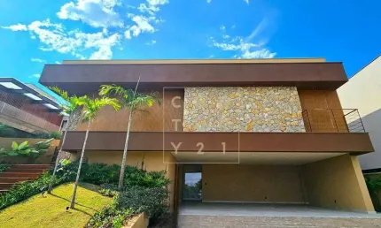 Casa com 4 quartos, 380 m² - venda por r$ 3.900.000  alphaville nova esplanada - votorantim/sp
