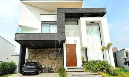 Casa com 3 quartos para alugar, 360 m² por R$ 22.858/mês - Alphaville Nova Esplanada - Votorantim/SP