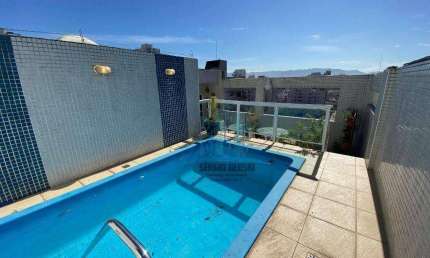 Vende-se ou aluga-se cobertura à uma quadra da praia do Embaré, Santos-SP. Próximo ao SESC. Sol da manhã