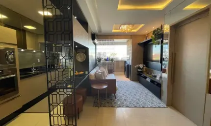 apartamento 3 dormitórios centro  Criciúma mobiliado