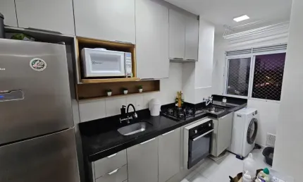 Lindo e aconchegante apartamento 43m² /2 Dormitórios.