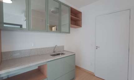Studio Pinheiros/Faria Lima: 44m², Varanda, Lazer e Conforto.