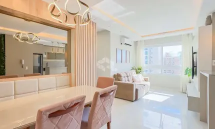 Apartamento com 2 dormitórios suite e churrasqueira no bairro são sebastiao