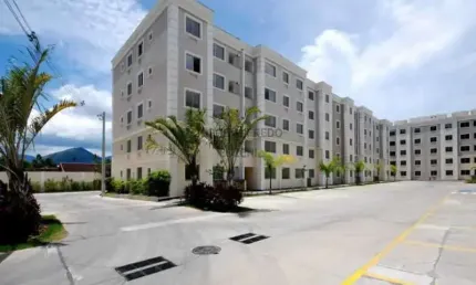 Apartamento com 2 quartos à venda na estrada do magarça, guaratiba, rio de janeiro, 50 m2 por r$ 140.000