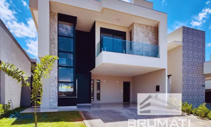 Lançamento Exclusivo Brumati Casa Condominio Fechado  – Sobrado Moderno no Condomínio Arangua  - Parque Taua Lodrina
