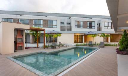 Casa Dúplex em subcondominio no mar de tabatinga condomínio club!