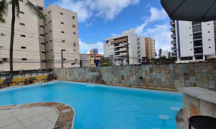 Flat com 1 quarto à venda na Avenida Oceano Índico, Intermares, Cabedelo