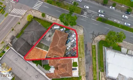 Terreno comercial à venda na Avenida Presidente Kennedy, 786, Rebouças, Curitiba