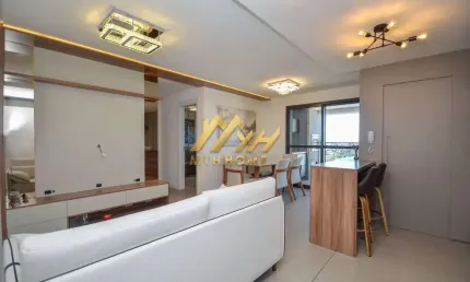 Apartamento com 2 quartos à venda na rua alberto potier, 30, boa vista, curitiba, 74 m2 por r$ 1.190.000