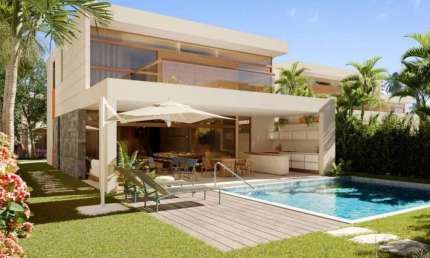 Casa de condomínio à venda em Tamandaré, Carneiros, com 4 quartos, 406m²