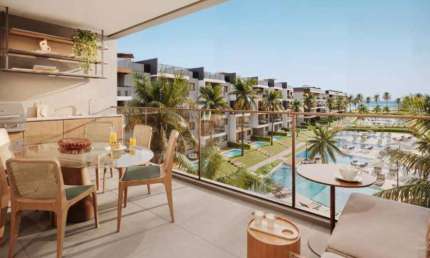 Apartamento de luxo à venda em Ipojuca, Praia do Cupe, com 3 quartos