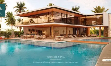 Cobertura à venda em ipojuca, praia do cupe, com 4 quartos, 217m²