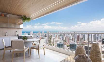 Apartamento de luxo à venda em Recife, Boa Viagem, com 4 quartos, 130m²