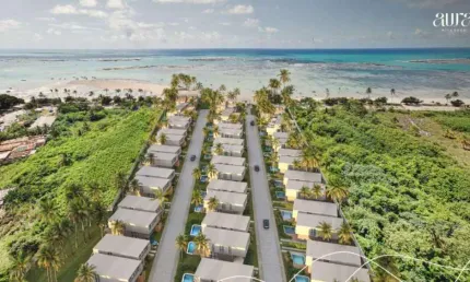 Casa pé na areia com 6 suítes na rota dos milagres – projeto romero duarte