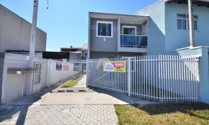 Casa em condomínio fechado com 3 quartos à venda na rua agenor antônio rodrigues, 573, sítio cercado, curitiba, 78 m2 por r$ 430.000