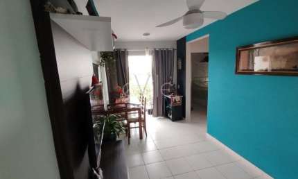Apartamento com 2 quartos à venda na Rua Nazareno Mingoni, 110, Jardim do Lago, Campinas, 47 m2 por R$ 250.000