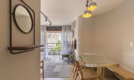 Apartamento com 1 quarto à venda na Rua Alferes Domingos, 105, Cambuí, Campinas, 48 m2 por R$ 560.000