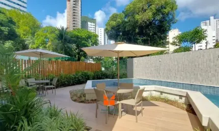 Novíssimo 4quartos (2suítes) no coração de Casa Forte