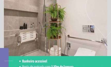 Apartamento para venda possui 40 metros quadrados com 1 quarto em Alto da Glória