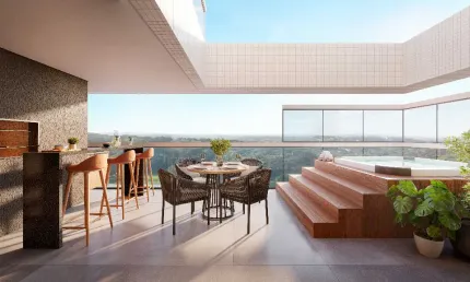 COBERTURA DUPLEX NO BIGORRILHO COM VISTA PARA BARIGUI
