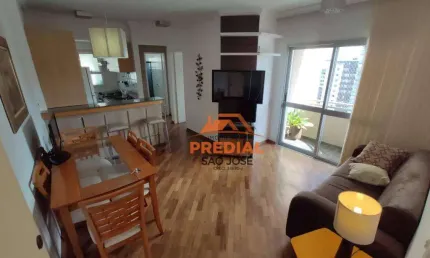 Apartamento com 2 dormitórios para alugar, 56 m² - Jardim Aquarius - São José dos Campos/SP