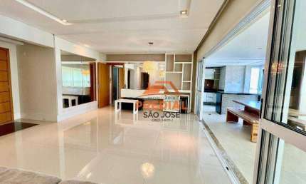 Apartamento com 4 dormitórios para alugar, 192 m² por - Jardim Aquarius - São José dos Campos/SP