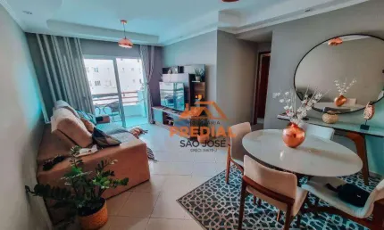 Apartamento com 3 dormitórios à venda, 78 m² por R$ 540.000,00 - Palmeiras de São José - São José dos Campos/SP