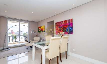 <p>COBERTURA DUPLEX, 3 QUARTOS, 2 VAGAS, AO LADO DO PARQUE BACACHERI, CURITIBA, PR</p>