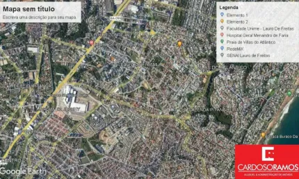 Terreno à venda na Jardim Aeroporto, Jardim Aeroporto, Lauro de Freitas por R$ 1.100.000