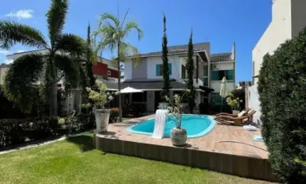 Casa com 4 quartos à venda na Barra de Jacuípe, Barra do Jacuípe, Camaçari por R$ 1.300.000