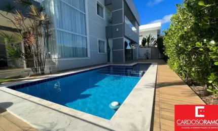Casa com 4 quartos à venda na Rua Caraíva, Alphaville Litoral Norte I I, Camaçari por R$ 1.750.000