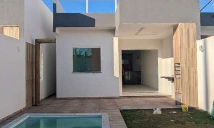 Casa com 2 quartos à venda na Rua igarapé, Jauá, Camaçari por R$ 260.000