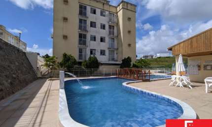 Apartamento com 3 quartos para alugar na Rua José Leite, Caji, Lauro de Freitas, 56 m2 por R$ 800