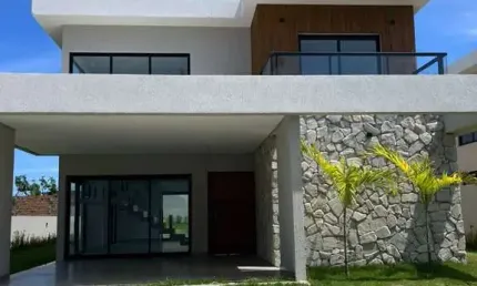 Casa com 4 quartos à venda na Rua Guarajuba, Guarajuba, Camaçari por R$ 1.330.000