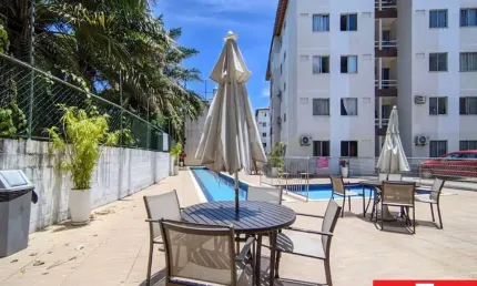 Apartamento com 1 quarto à venda na Caji, Caji, Lauro de Freitas, 48 m2 por R$ 130.000