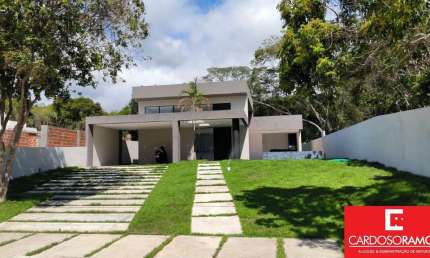 Casa com 4 quartos à venda na Rua Guarajuba, Guarajuba, Camaçari por R$ 1.250.000
